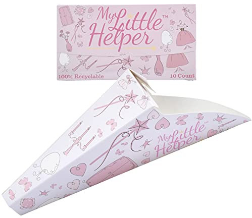 SaniGirl Pee Funnels Girls Age 3-12 Disposable Urination Device Portable Pee Cups Outdoor Travel Potty (Pack of 10)