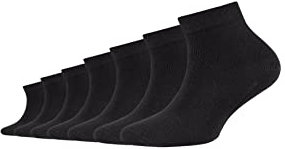 Camano Jungen 9302 Füßlinge, 7er Pack|#7per pack Schwarz (black 0005), 37-39 (Herstellergröße: 39/42)