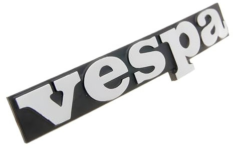 Schild/Schriftzug ' Vespa ' für Beinschild für Vespa PK, PK XL