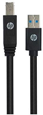 HP USB a to USB B Câble, Noir, 1m Longueur
