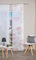 Vision S 84332 | Schiebegardine NEOMI | halb-transparenter Stoff in Bambus-Optik | 260x60 cm | Farbe: (rosé)