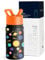 Simple Modern Trinkflasche Kinder mit Strohhalm | Sport Isolierte Edelstahl-Kindertrinkflasche für Kleinkinder Jungen und Mädchen | Summit | 415ml | Solar System