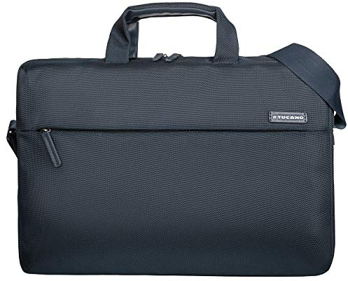 Tucano FreeandBusy - Borsa per PC portatile 15,6 compatibile con MacBook Pro 16, con tracolla, aggancio trolley, per Lavoro Ufficio Università Viaggi