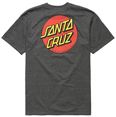 Santa Cruz Herren Classic Chest T-Shirt - Schwarz - XL
