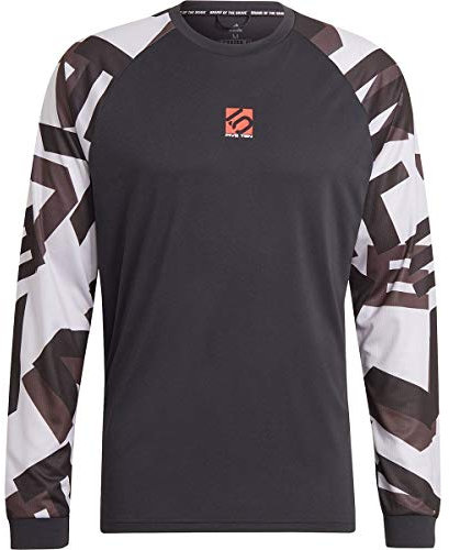 Adidas Men's 5.10 TrailX L/S Sweatshirt, Black/Light Granite, XL