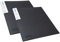 Rapesco 1643 Sichtbuch mit Antibakteriellem Schutz, 20 Hüllen, A4, Schwarz, 2er Pack