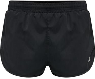 Newline Damen Women Core Split Shorts, Schwarz, L EU