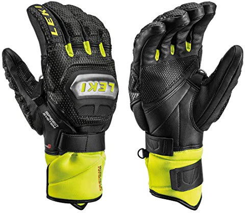 LEKI Unisex-Adult Worldcup Race Ti S Speed System Gloves, Blau, 7.5