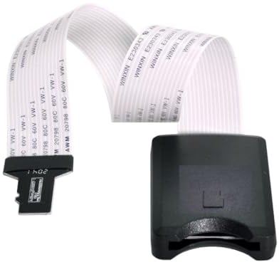 ChenYang CY Micro-SD TF Male to TF Female Memory Card Kit Extension Soft Flat FPC Cable Extender 25cm