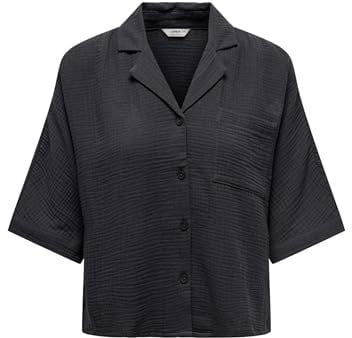 ONLY Damen Onlthyra Ss Shirt Noos WVN, Phantom, M