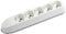BTICINO Ciabatta Multipresa Senza Cavo 5 Posti, 5 Prese Polivalenti (Schuko 10/16A e Bipasso), Compatibile con Tutte le Spine (Standard Tedesco/Italiano), Salvaspazio, Robusta e Professionale, Bianco