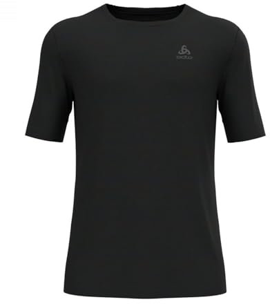 Odlo Herren Merino 200 Undershirt, Schwarz, M EU