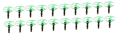 BESPORTBLE 20 Piezas Juguete De Platillo Volador para Niños Discos De Juguete Disco Volador Al Aire Platillo Volador Ovni Mini Ovni Tablero Volador Rompecabezas El Plastico