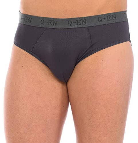 Q-EN Slip en Bambou en Tissu Respirant pour Homme 510