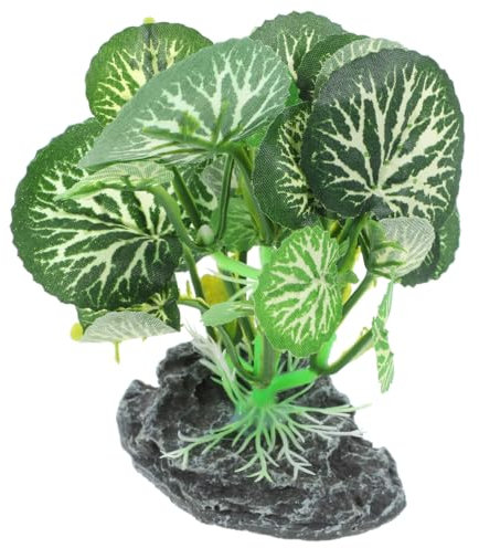 BESPORTBLE Künstliche Aquarium Pflanzen Dekoration Realistische Plastikpflanze Für Fischbehälter Für Süß Salzwasser Kompakt Und Langlebig Aquarium Zubehör Für Fische