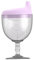 Weddflower Gobelet Bebe Tum Tum Tasse, Sippy Tasse En Plastique Enfant En Bas âGe Alimentation Tasses Boisson Vin Verre Lait Bouteille Violet