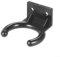 Black Mic Stand Holder Wall Mounted Hook Rack Bracket, Construction