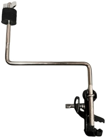 Jgzzmxuq Cowbell Clip, Cowbell Stand Percussion Instrument Accessories, Adjustable Drum Cowbell Mount for Bass Drum Key