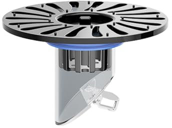 Scarico doccia anti-odore, tappo di scarico antiodore, valvola di scarico antiodore, facile da installare, antiintasamento, antiodore, in acciaio inox per la cucina, ritorno