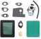 Kit carburatore tosaerba, ricambio per Honda GCV135 GCV-160 GC135 160 HRB216 HRS216 HRR216 senza Spark Pl-ug
