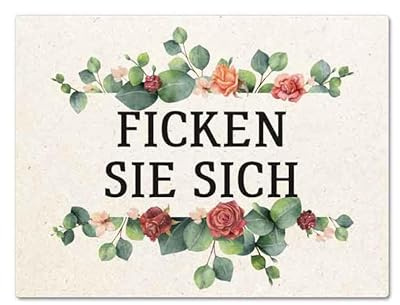 Magnet - Ficken SIE Sich - MN49 Kühlschrankmagnet 3D