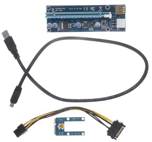 DIYEAH Scheda Grafica Esterna Per Laptop Connessione Pcie Rapida Espandibilità Grafica Per Mining e Intrattenimento Compatibile Notebook e Monitor Esterni