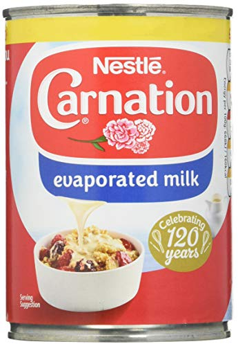 Nestle Carnation Leche Evaporada - 6 Paquetes de 410 gr - Total: 2460 gr