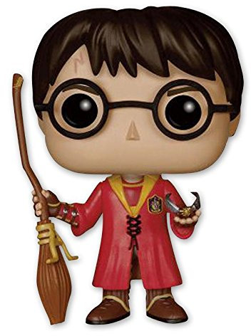Figura Harry Potter Pop! Vinyl Harry Potter con traje de Quidditch