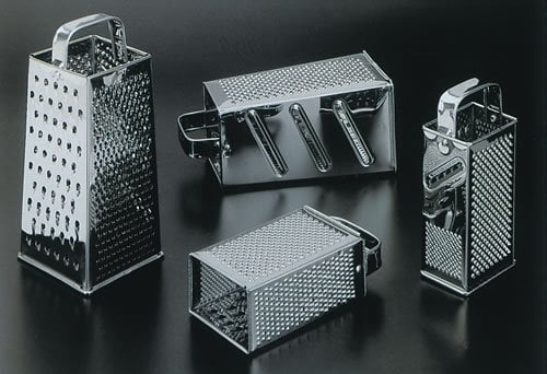 BB&B CASALINGHI SNC Quattro Lati grattugia Acciaio Inox Universale a Quattro Lati cm 8.5x6x18