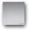 Briefkasten Edelstahl B1 Light Steel, moderner Premium Design Wandbriefkasten ohne Zeitungsfach mit Namensbeschriftung