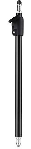 Kafuty Bracket Extension Rod Dual-purpose 3/8 1/4 Screw Head Adjustable Length 45cm to 74cm Light Stand/Microphone Arm Stand Photography Accessory