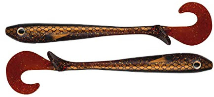 ZECK Gummifisch - Butcher | 19 cm - UV-Aktiv - Motoroil