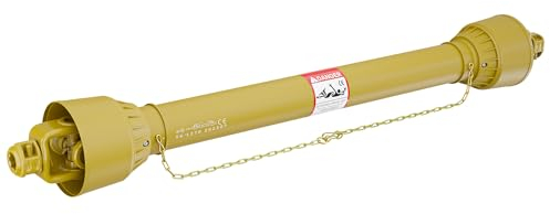 WilTec Arbre de Transmission T6 Cardan 1270-1650mm 830Nm 540tr/min, Prise Force, 74kW (100CV), 2X 1 3/8 6D