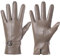 Damen Winter Lederhandschuhe Touchscreen Texting Warm Fahren Lammfell Handschuhe (Beige, XL)