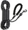 Iokheira Correa de Remolque para Perros, 10m, Negro, Correa de Adiestramiento con Gancho de Metal y Material de Nailon Resistente