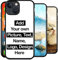 Personalised Phone Case compatible with iPhone 13 Mini, Add Your Text, Picture, Design, Logo on Shockproof TPU Bumper back Cover Customised Gift idea for Birthday, Wedding, Anniversary, Special Moment