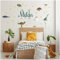 Wandsticker personalisiert Sticker Aquarell Tiere mit Name Wandtattoo für Kinderzimmer Babyzimmer Spielzimmer Mädchen Junge Y037 (Nr. 9 Dinos, Mit Wunschname)