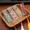 Namvo 4 Stück DIY Kreuzstich Lesezeichen Kit mit 16,5 cm Stickrahmen, Blumen Lesezeichen Stickerei Handwerk Quaste Lesezeichen Kreuzstich Kunst Geschenke