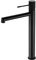 IMEX BDD038-3NG LINE Grifo de Lavabo Alto Negro Mate