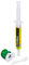 ERRECOM Brilliant - 7,5 ML, Traceur Fluorescent UV pour localiser Fuites de Gaz Réfrigérant dans Les Systèmes de Climatisation Voiture, Contient Adaptateur pour gaz réfrigérant R1234yf