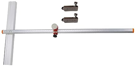 Amagogo Glasschneider, T-förmig, professionell, mit Klingen, zum Selbermachen, Schneiden, Brechen, 63 cm, leichtes Handwerkzeug, Schneidwerkzeug für