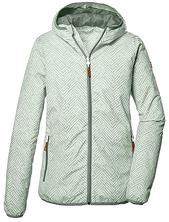 Killtec Damen Kos 69 Wmn Jckt Funktionsjacke mit Kapuze, Outdoorjacke packbar