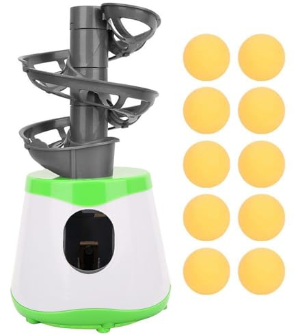 Entraîneur De Tennis De Table Portable en ABS, avec Lanceur Automatique De Balle, Machine D'entraînement De Ping-Pong Légère Et Pratique