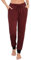Vlazom Pantalon de Pyjama Femme Longs Pyjama Femme Pantalon à Carreaux Doux Bas de Pyjama avec Poches，B Rouge/Noir，XXL