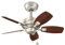 Elstead Canfield 76 cm Deckenventilator mit Zugkette, gebürstetes Nickel