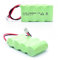 HUBATS Lot de 2 piles rechargeables NiMH 2/3AA 300 mAh 4,8 V pour répulsif à insectes