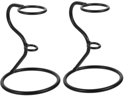 Cabilock 2pcs Ice Cream Cone Stand Egg Cone Holder Rack for Ice Cream Display at Home Party