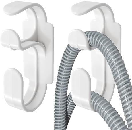 2PCS CPAP-Schlauchhalter, CPAP-Maskenhaken Schlauchheber, Schlauch-Organizer Gegen Verknäueln von Schlauch und Zug auf CPAP-Maske Robust Leicht, Schlauchunterstützung