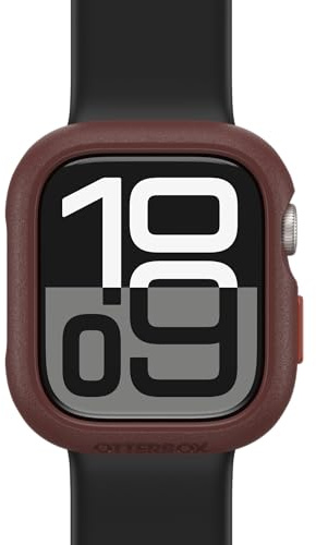 OtterBox All Day Bumper für Apple Watch Series 11/10-42mm, Braun | Stoßfeste, sturzsichere, schlanke Schutzhülle für Apple Watch, schützt den Display und die Kanten