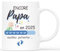 Cadeau Plus Mug Personnalisé Année - Tasse Encore Papa - Cadeau Futur Parents, Fete Des Peres, Cadeau Futur Papa, Tasse Futur Papa, Tasse Fête Des Père, Mug Futur Papa, Cadeau Annonce Grossesse